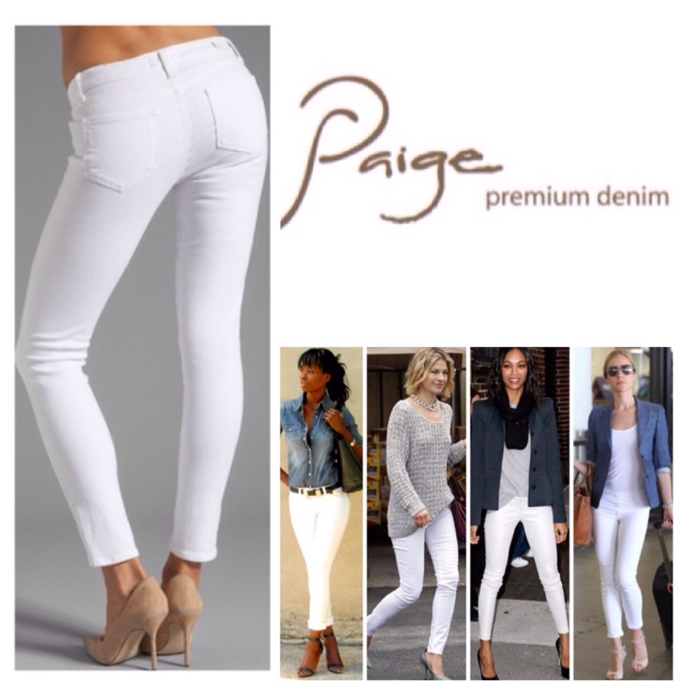 Anthropologie Paige Verdugo Skinny Jeans. NWT.